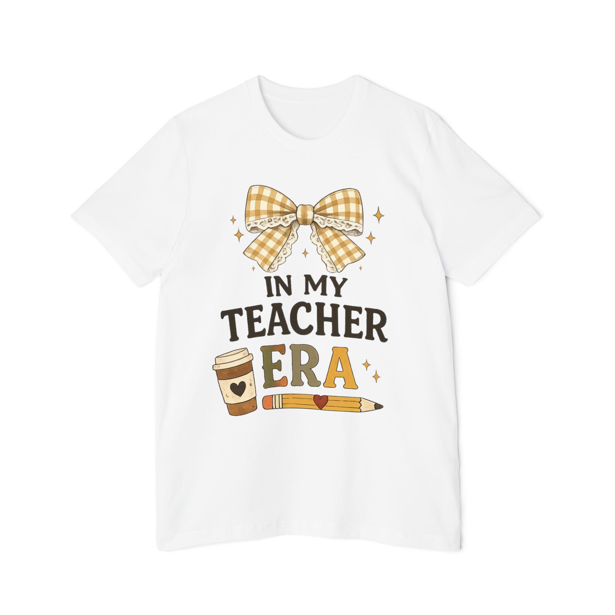 Woman’s Teacher Tee — "In My Teacher Era" Graphic T-Shirt