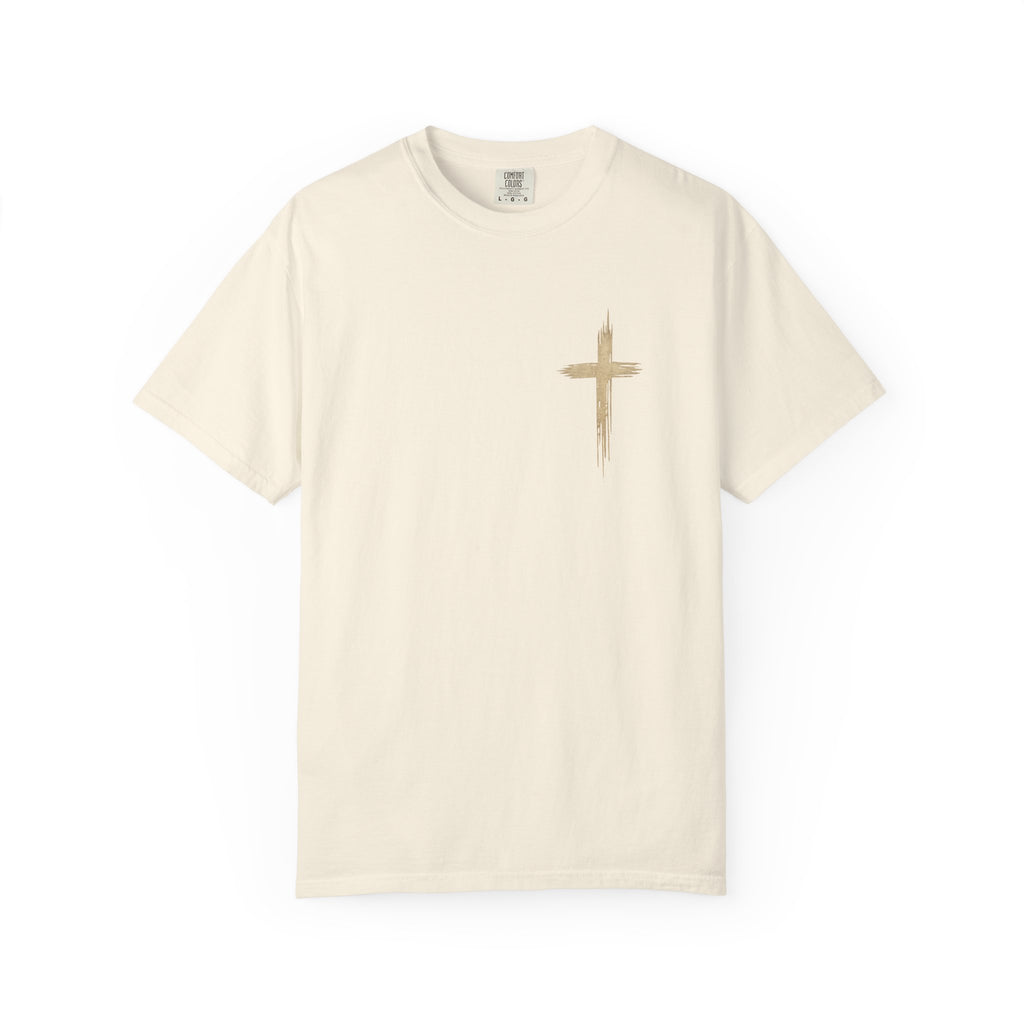 Men’s Faith Over Fear T‑Shirt — Christian Cross Psalm 118:6 Inspirational Tee