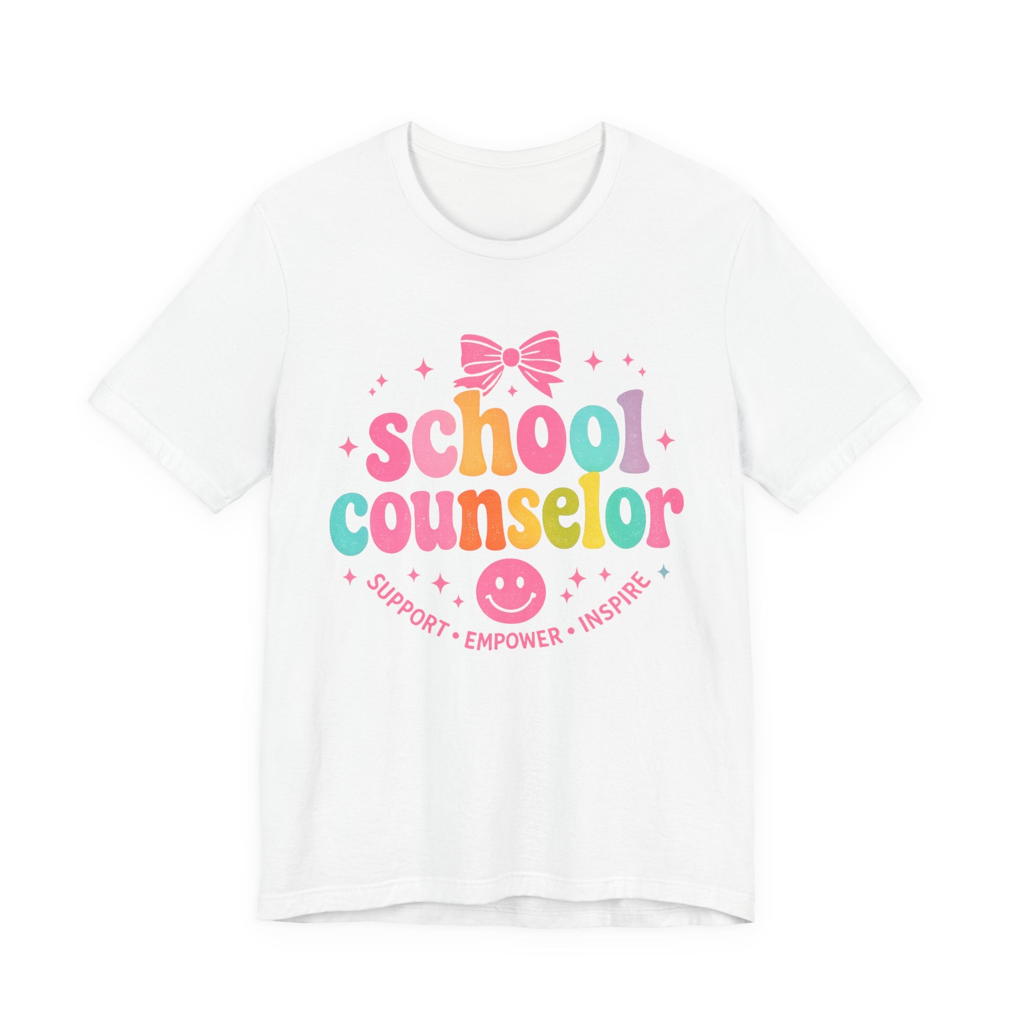 School Counselor T-Shirt — Support • Empower • Inspire