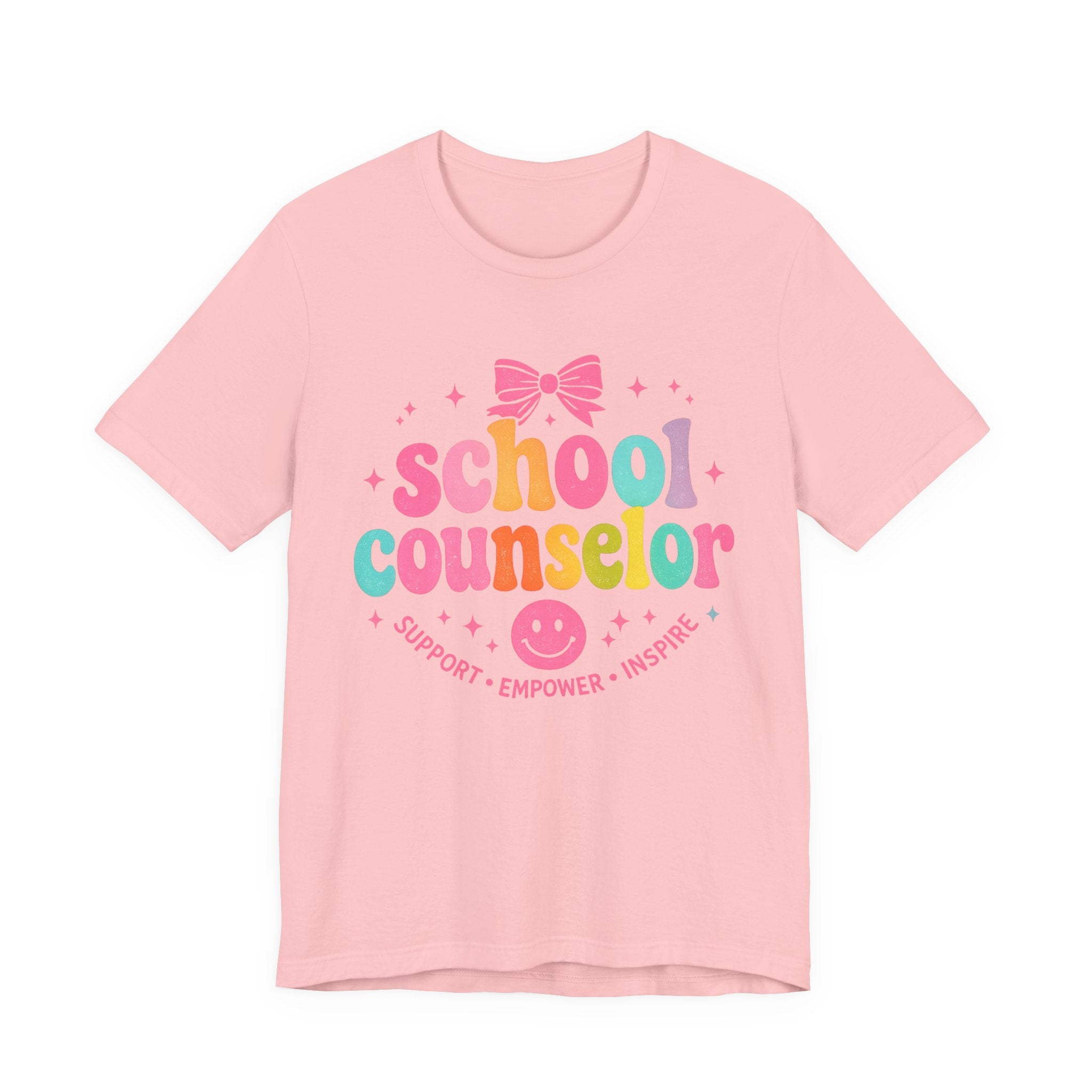 School Counselor T-Shirt — Support • Empower • Inspire