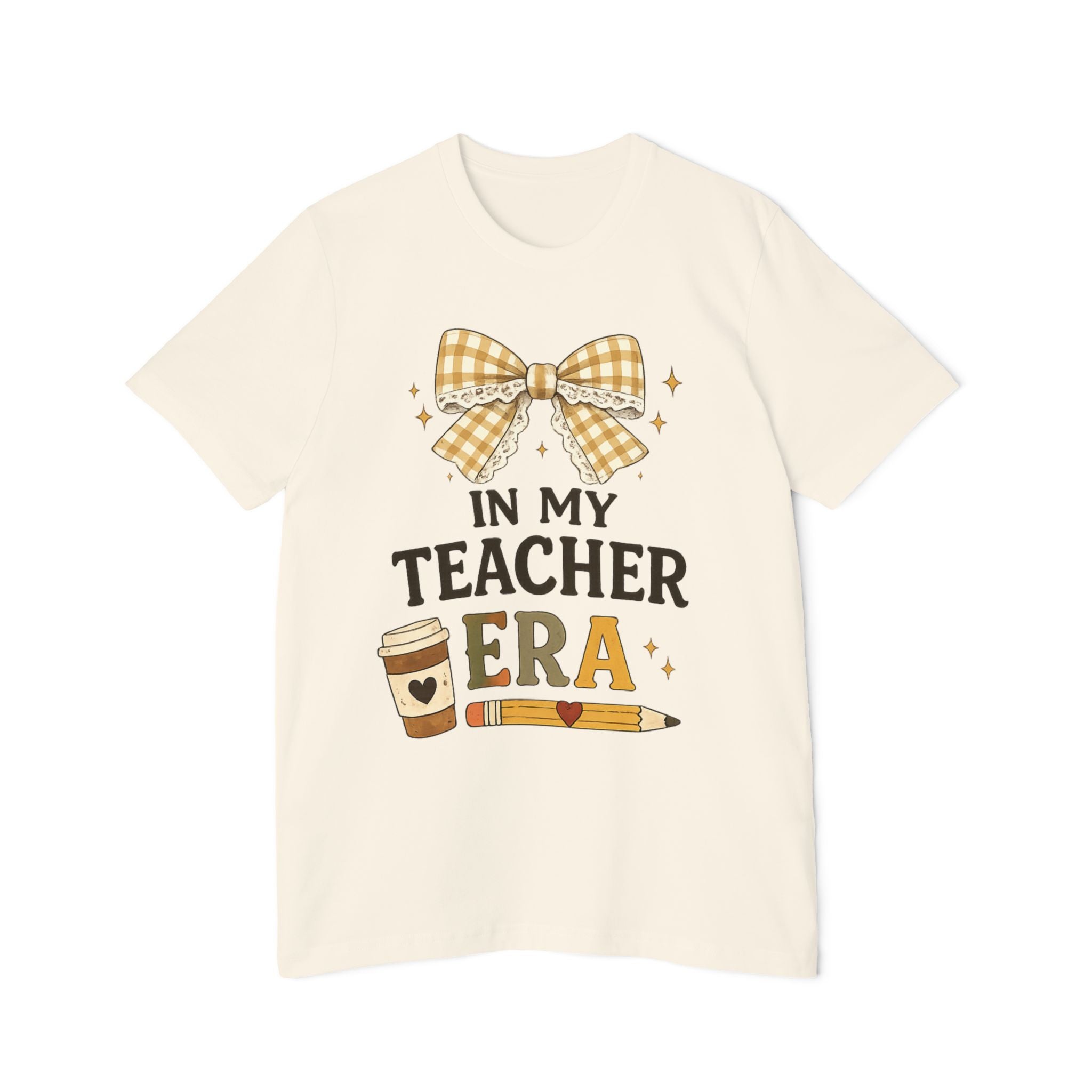 Woman’s Teacher Tee — "In My Teacher Era" Graphic T-Shirt