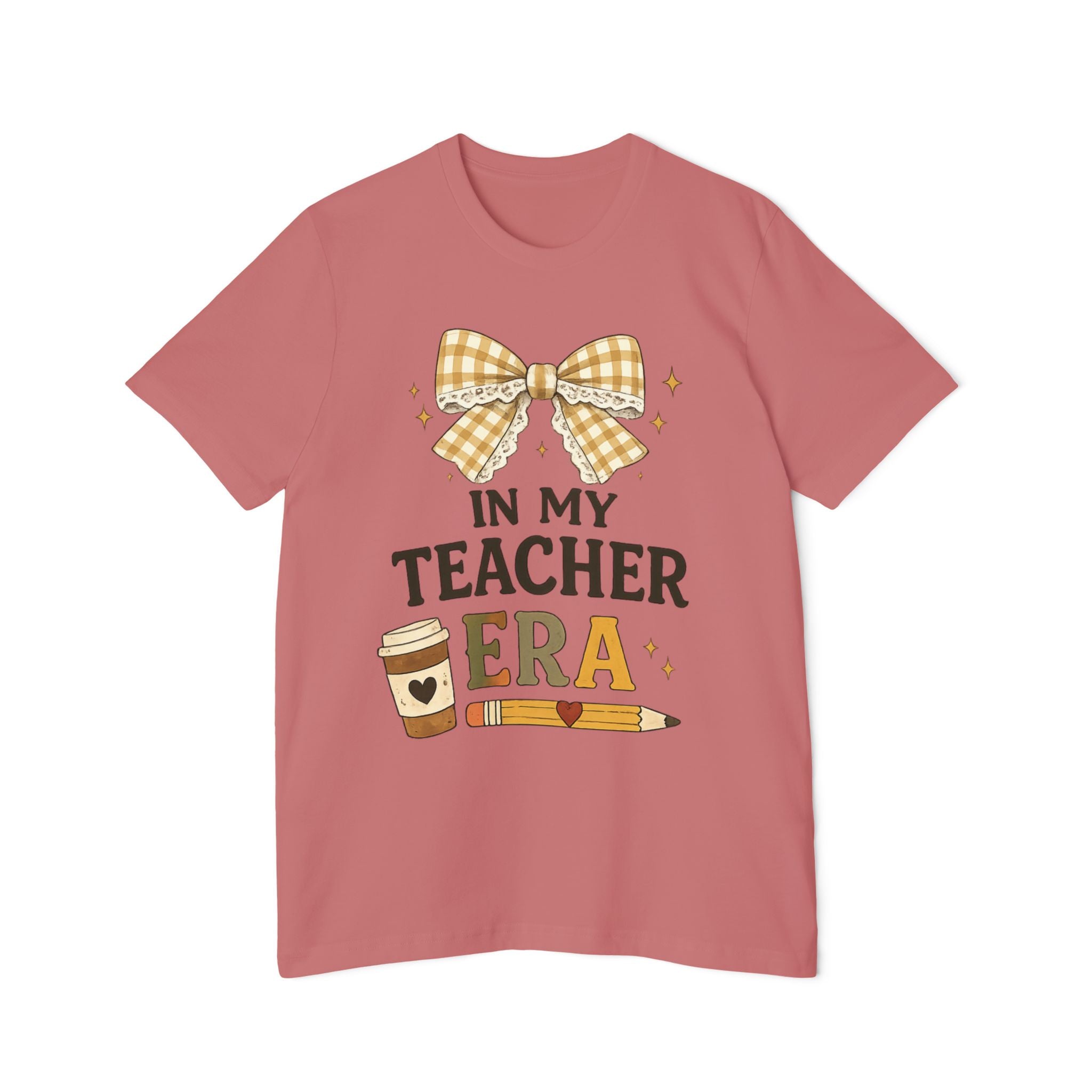 Woman’s Teacher Tee — "In My Teacher Era" Graphic T-Shirt