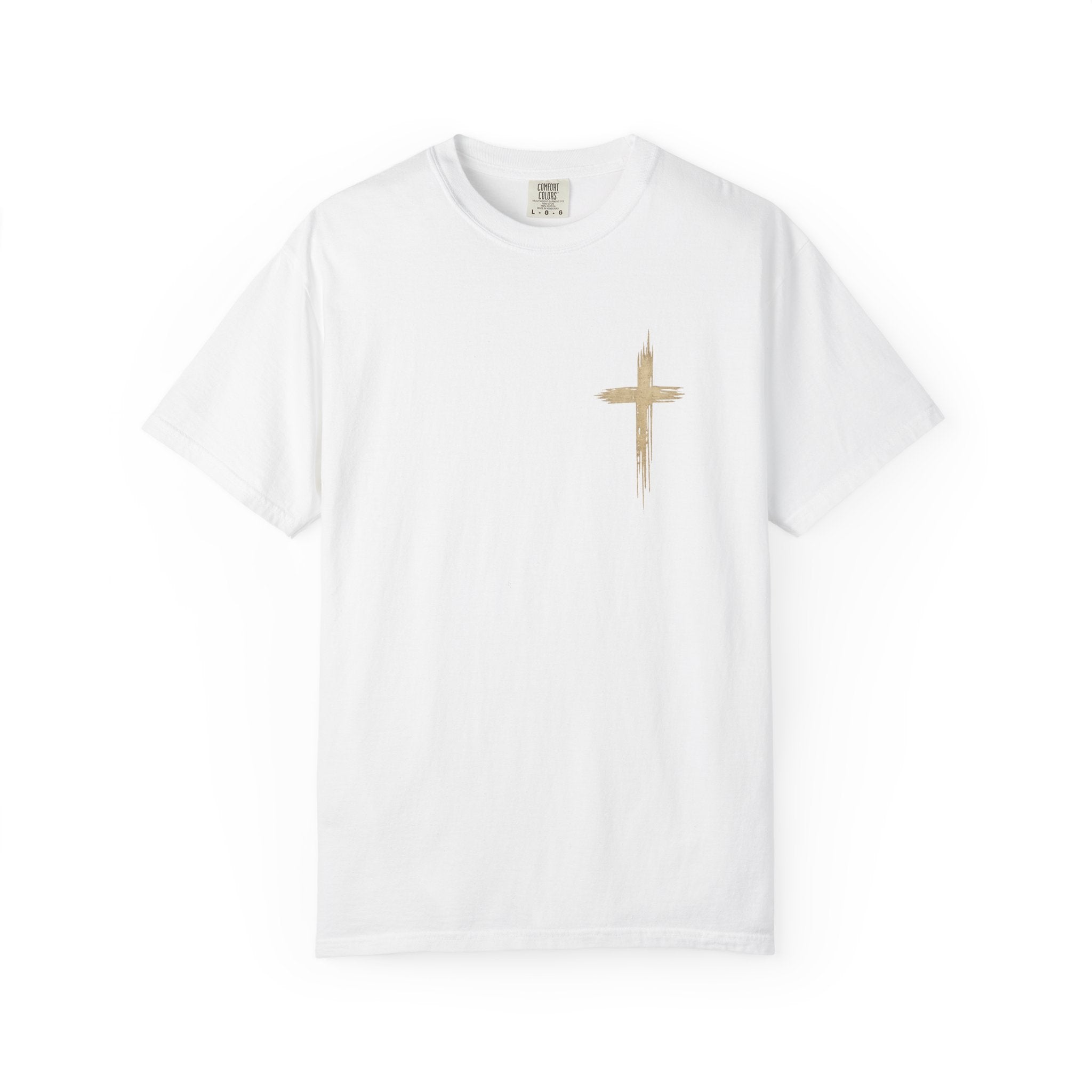 Faith Over Fear T‑Shirt — Christian Cross Psalm 118:6 Inspirational Tee