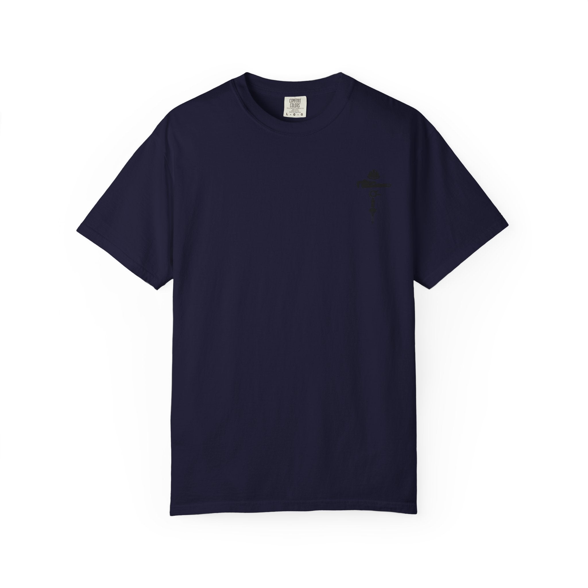 Men’s Working Hands T-Shirt — "Honest Pay, Grateful Heart" (Proverbs 14:23)